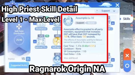 ragnarok priest skill|High Priest Skill Description .